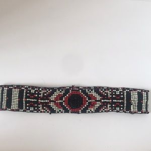 Beaded Stretchy Belt